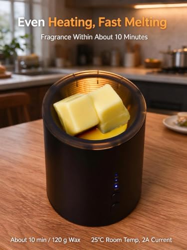 ChayWillow USB 5V Electric Wax Melt Warmer with Aluminum Alloy Shell - image 6