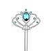 HAIQILIN Blue Princess Wands Scepter