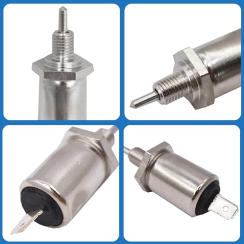 ZAMDOE M138477 Vergaser-Kraftstoffabsperrmagnet 21188-2011 für Kawasaki FD590V FD671D FD711D FD731V FD750D FH451V FH500V FH531V für John Deere X475 Lt180 Lx277 X520 X540 X700 X710 Z840 GX325 GX345