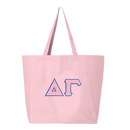 Delta Gamma Jumbo Canvas Tote