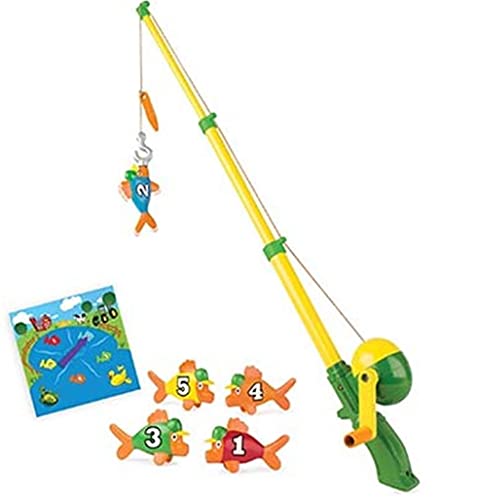 John Deere Farm Pond Fish Adventure Fishing Game, Ages 4 and Up