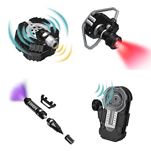 SpyX / Micro Gear Set + Lazer Trap Alarm - 4 Must-Have Spy Tools Attached to an Adjustable Belt + Invisible LED Beam Barrier & Alarm! Jr Spy Fan Favorite & Perfect for Your Spy Gear Collection!
