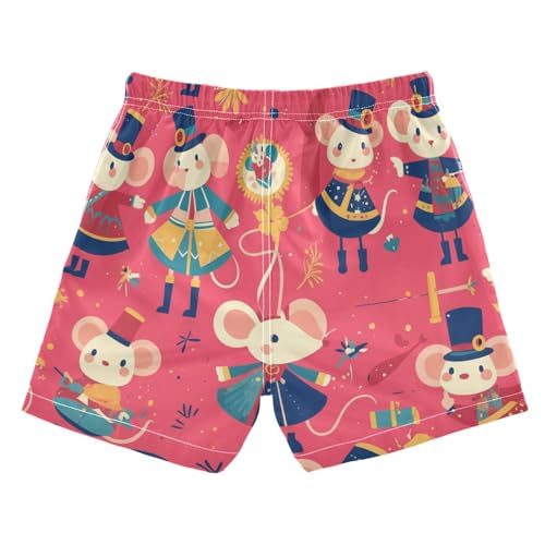 Rats Nutcrackers Peach Boy's Swimming Trunks Teens Beach Board Shorts Quick Dry Double Layer Beach Swimming 2T2