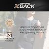 Copper Fit X-Back Brace for Lower Back Pain, Lumbar Support, Herniated Disc, Sciatica, Arthritis Adjustable, Breathable Design - for Men and Women (Large/XLarge)