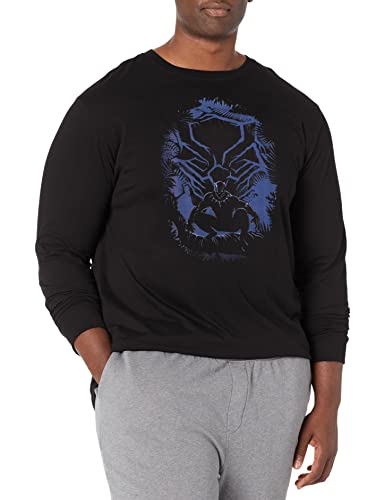 T-shirt Marvel Wakanda Hunter homme vêtement noir geek mode été