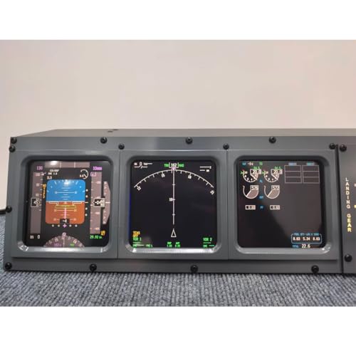 Image of Toyvanta B737 Desktop MIP Simulator Panel for MSFS2020 /2024, X-Plane - Compatible with PMDG737, Zibo737, High-Resolution Display, Realistic Feedback, and Full Lighting Control