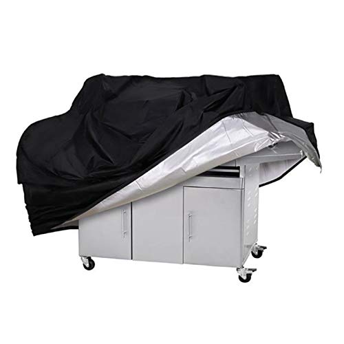 Copertura per Barbecue da Esterno, Antipolvere, Impermeabile, Resistente, per Barbecue, Copertura Antipioggia, Rotonda