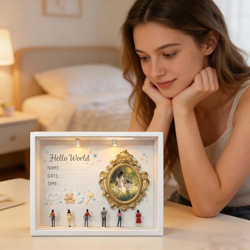 Regalo de cumpleaños infantil con mini exhibición de museo para mesa 3