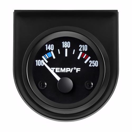 2-Inch Water Temperature Gauge 100–250°F | White LED - Image 3