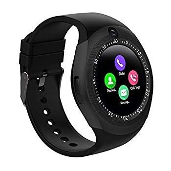round smartwatch with camera
