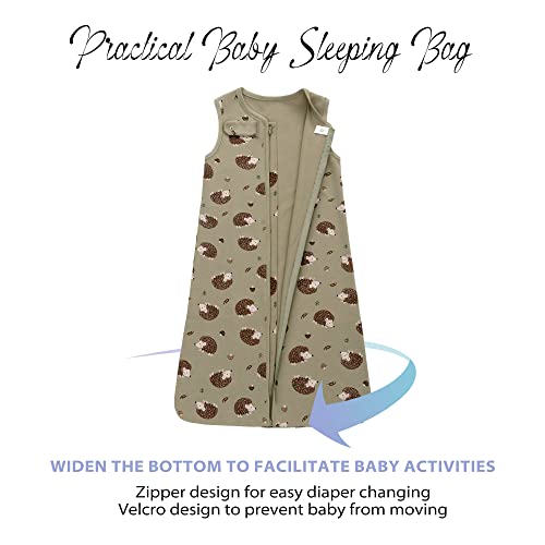 Baby Sleep Bag 0.5 Tog, 100% Cotton Baby Wearable Blanket, Sleeveless Sleeping Sack For Infant Toddler Kids 0-18Months #TOP3