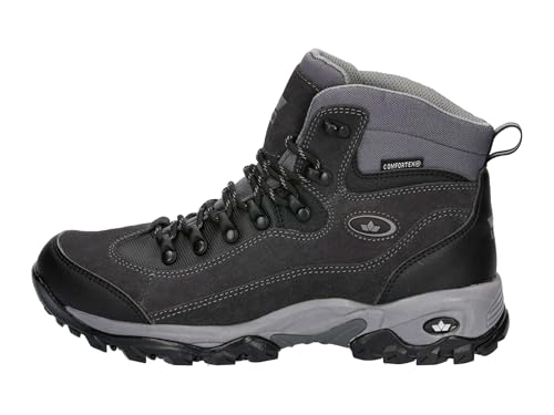 Lico Herren Milan High Traillaufschuh, Anthrazit Grau, 43 EU