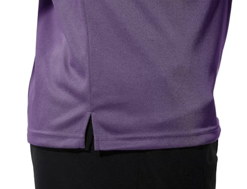 Image of Rdruko Men's Polo Shirts Short Sleeve Quick Dry Outdoor Golf Sports Shirts with Pocket