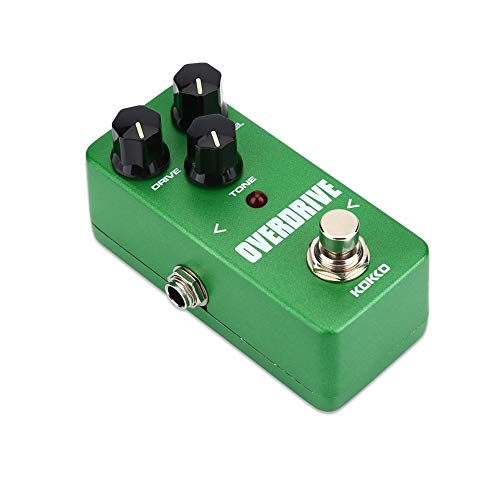 KEYREN Guitare pédale, FOD3 Bonne qualité en Alliage d’aluminium Mini Overdrive Pédale Effet 6.35mm Jack pour Guitares - Les Beatles, Paul McCartney, John Lennon, RIngo Starr, George Harrison KEYREN Guitare pédale, FOD3 Bonne qualité en Alliage d'aluminium Mini Overdrive Pédale Effet 6.35mm Jack pour Guitares – Image 3