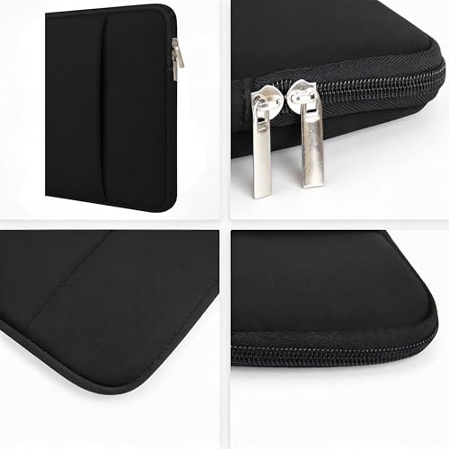 Image of Futopia Laptop Sleeve15.6-16 Inch with Handle, Water Resistant Case, Soft Padded Interior Cover Compatible for Laptops & Notebook Bag for Office, College & Travel (Black)