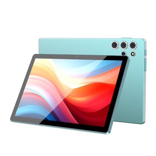 IKALL N20 Plus 4G Android Tablet with 10-Inch HD Display, Octa-Core, 4GB RAM, 64GB Storage, Dual Camera (13MP + 8MP), 6000mAh Battery – Includes Foldable Protective Back Cover (Green)
