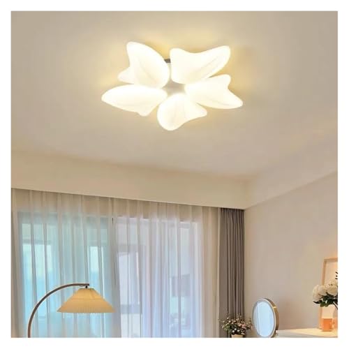 Lustre LED fleur moderne pour illuminer chaleureusement votre grand salon