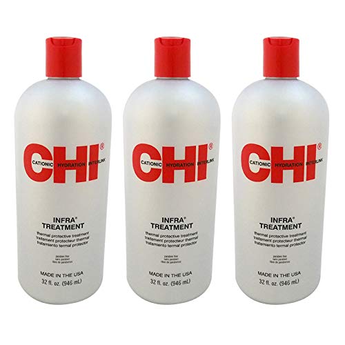Infra Treatment by CHI for Unisex - 32 oz Treatment - (Pack of 3)