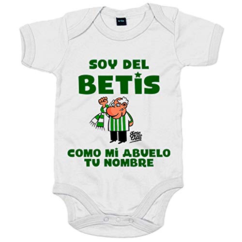 Body bebé frase soy del betis como mi...