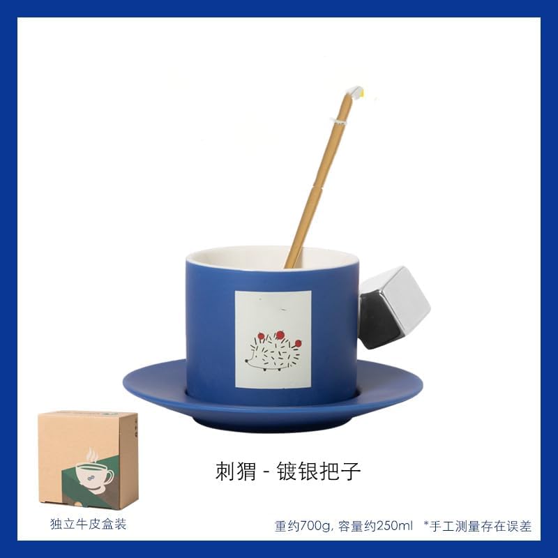 Ceramic Coffee Cup Saucer Set-style6