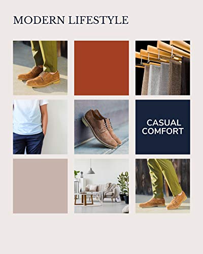 Dunross & Sons Premium Lace-Up Dress Shoes with a Breathable Naturally Leather Lining and Durable Non-Slip Rubber Sole4