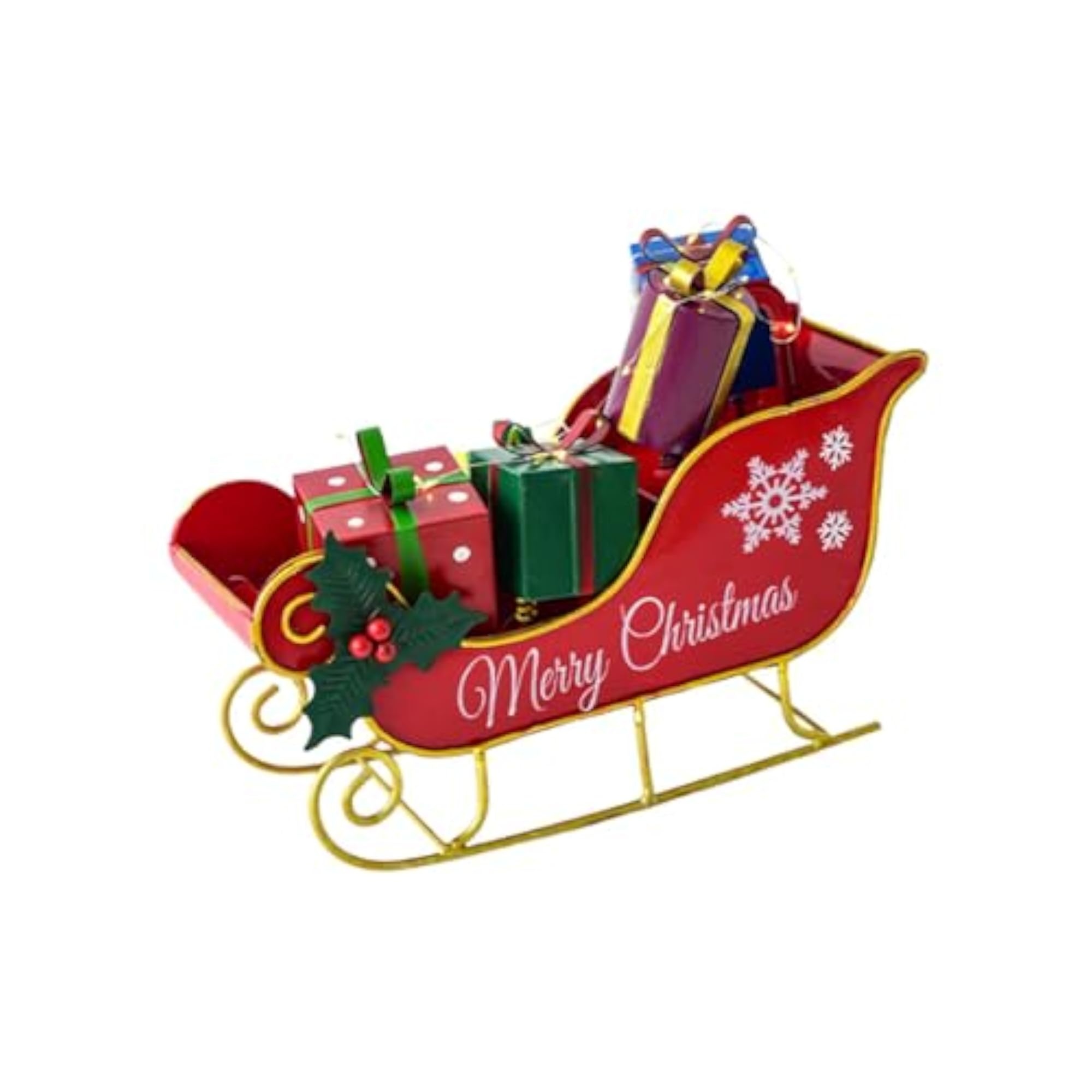 Lighted Christmas Table Decoration Figurine Centerpiece