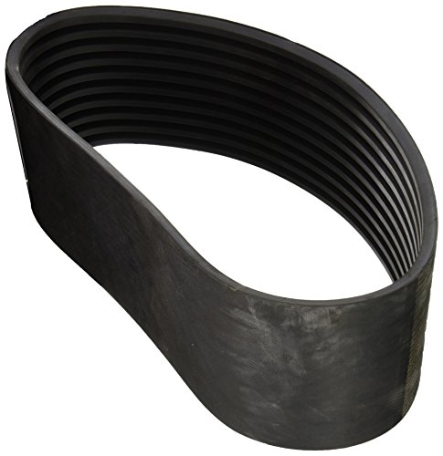 Image of BESTORQ 10 /B53 Rubber V-Belt, Banded Black, 56 inch Length x 7.41 inch Width x 0.55 inch Height