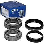 GSP Kit de roulement de roue GK3331 des deux côtés de l'essieu avant Compatible avec NISSAN Patrol GR IV SUV Y60, GR Patrol GR V SUV Y61 Patrol GR V Camion à Plateau/Châssis Y61