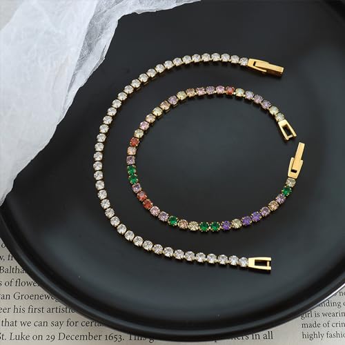 A D. ALLEN & DANMI. 18 K Gold Plated Love Bangle Bracelet Set Flexible Wide Wristband Bangle Bangle Set for Love - Image 6