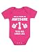 TeeStars - This is What an Awesome One Year Old Looks Like Funny Baby Bodysuit 18M Wow Pink