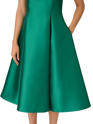 Image of Adrianna Papell Sleeveless Tea Length Dress