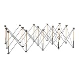 Bora Centipede 30' Folding Work Table - 4 x 8 Foot Portable Workbench 6000lb Capacity Lightweight Foldable Work Bench for Garage, Mobile Workstation, Carrying Bag, 4X 2x4 Brackets, & 4X Quick Clamps