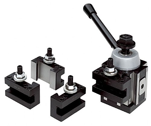 Lunghezza 85 mm TORRETTA PORTAUTENSILI PER TORNIO CAMBIO RAPIDO 85 X 85 FERVI T0AB