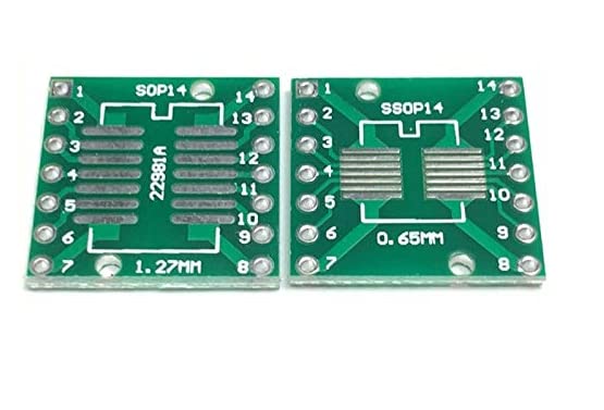 4 PCS 14pin PCB Board Kit SMD To DIP SOP MSOP SSOP TSSOP 14 PIN Surface mount Devices � Dual inline package (B09ZBCQBPZ) Amazon Price History, Amazon Price Tracker