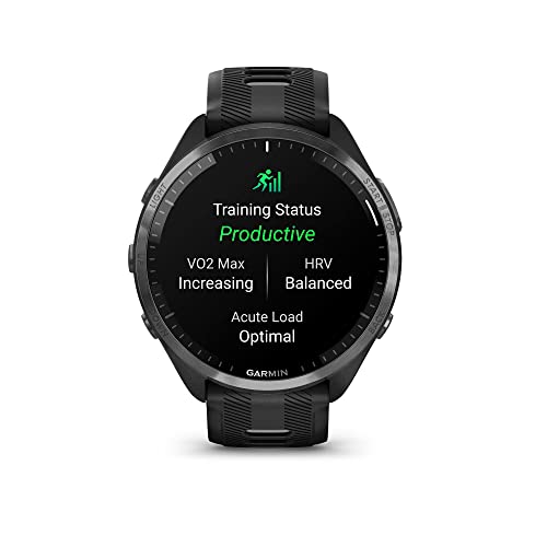 Garmin Forerunner 965 side angle view