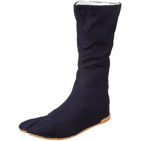 Marugo Tabi Boots Ninja Shoes Jikatabi (Outdoor tabi) MANNEN Nuitsuke (Sewn Rubber Outsole) 12 hock 28.0cm Navy Cover