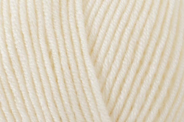 Stylecraft Bambino DK - Soft, Anti-Pilling Baby Yarn, Available in a Range of Pastel Shades (Clotted Cream (7112), Single Ball) — image 1