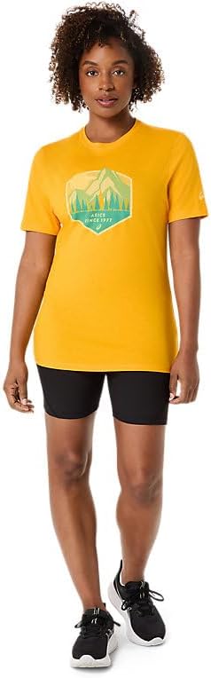 ASICS Unisex MOUNTAIN INSIGNIA Short Sleeve TEE Running Apparel