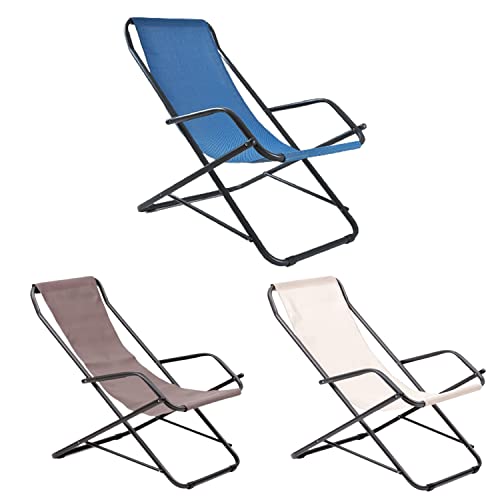 Marvin Sedia Sdraio Pieghevole Relax Dondolo