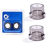  bingx Cristal Negro Resistencia Complejo Anillo Corrector para Hombres.