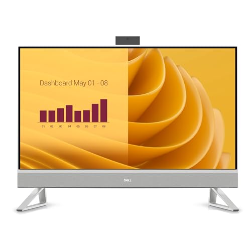 Dell 27 All-in-One PC EC27250 27” Touchscreen FHD 100Hz – Core 7-150U, NVIDIA GeForce MX570A 2GB, 1TB PCIe Gen 4.0x4 NVMe, 16GB RAM, GbE, SD Card Reader, WIFI 6 & BT 5.3, Windows 11 Pro (Renewed)