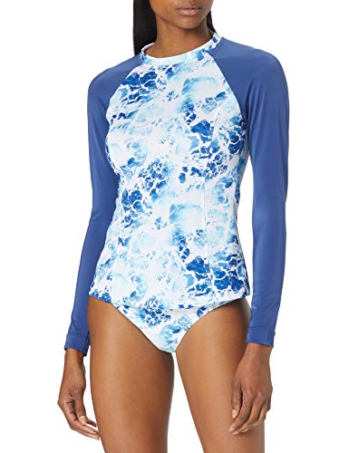 sloggi Shore Damen Yap Islands Rashguard Rash-Guard-Shirt, Multi-Colour, L