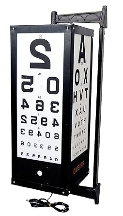 Distance Folding Vision Testing Drum With Chart (B0CBWQSC4T) Amazon Price History, Amazon Price Tracker