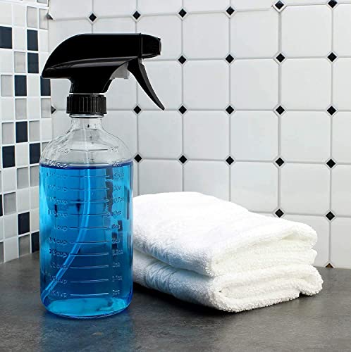 Cornucopia Brands 3-Setting Mist Spray & Stream Sprayer Replacement Parts (6-Pack); Fits Standard 8oz / 16oz Boston Round 28/400 Neck Bottles2