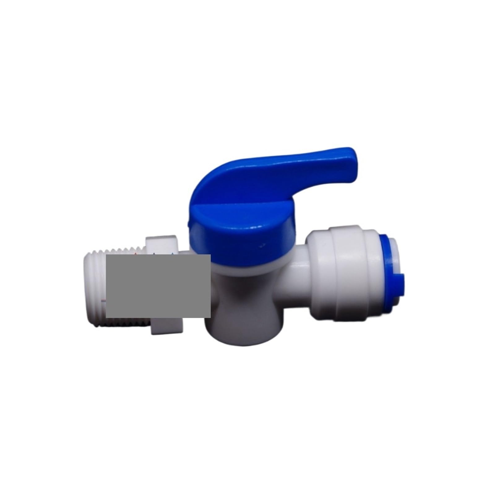 CYVXCPPGI 3/8" Inline Quick Fitting,1/4" Male Thread Ball Valve Quick Fitting Connection Aquarium RO Water Filter Reverse Osmosis System