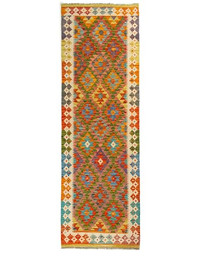 TIDAL RUG Kilim Afgano 100% Lana 242 x 81 cm