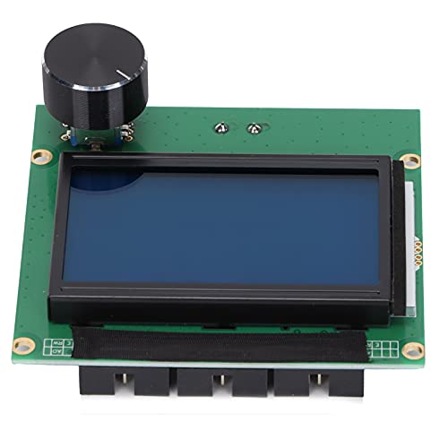 Kit de Impresora 3D Piezas Inteligentes Monitor de Pantalla LCD Placa Base Módulo de Pantalla Azul para Accesorios de la Serie Ender 3, Universal para Todas las Impresoras 3D Diy