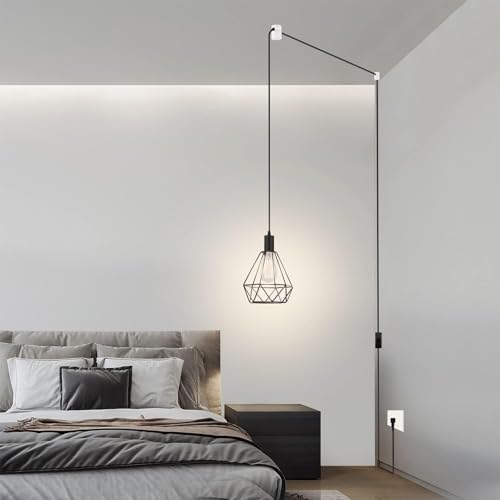 5 Stück Affenschaukel Lampe, Kabelhalter Decke, Affenschaukel,Kabelhalter Decke,Deckenbefestigung für Lampen-Diy,Deckenbefestigung,Aufputz-Kabelhalterung Zur Aufhängung