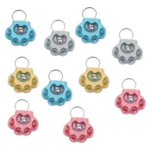 [STOBOK] LED�L�̒܃f�U�C���L�[�z���_�[ 10�Z�b�g ����y���_���g �L�[�f�R���[�V���� �o�b�O ���p ����g�������ϋv�f�ރA�N�Z�T���[ �F�w