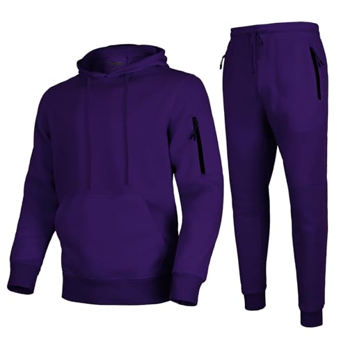Xsylxgc Mens Sweatsuit 2 Pieces Tracksuit Jogger Set for Men